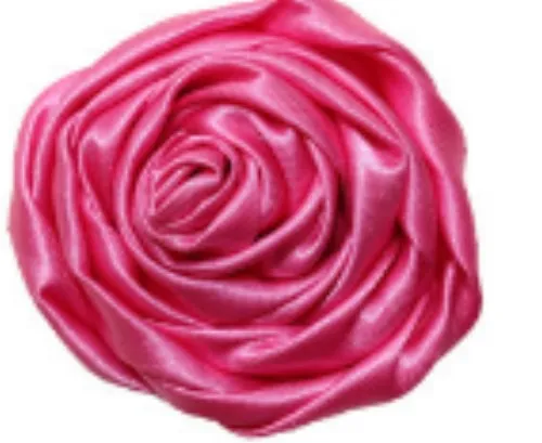 10 pcs Deluxe Satin Roses for DIY Bridal Bouquets SATIN-003
