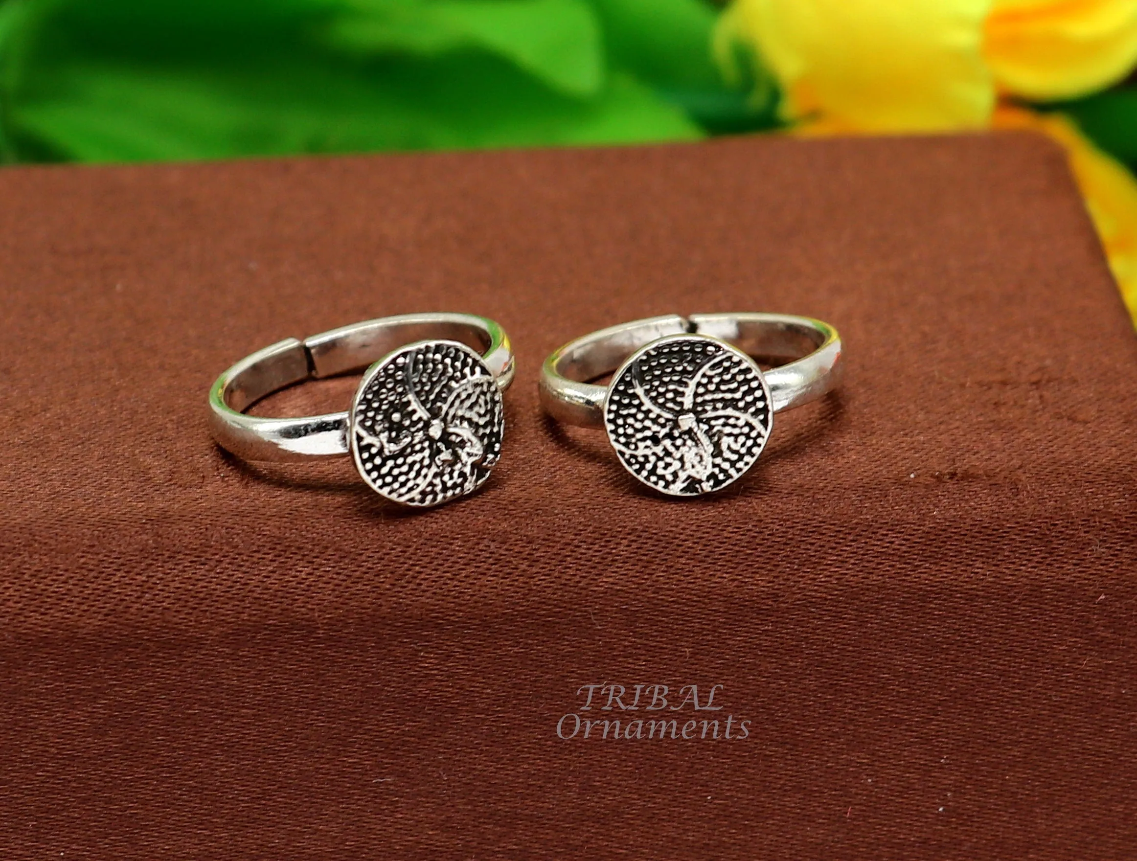 925 sterling silver handmade fabulous heart design toe ring band tribal belly dance vintage style ethnic tribal brides jewelry ytr66