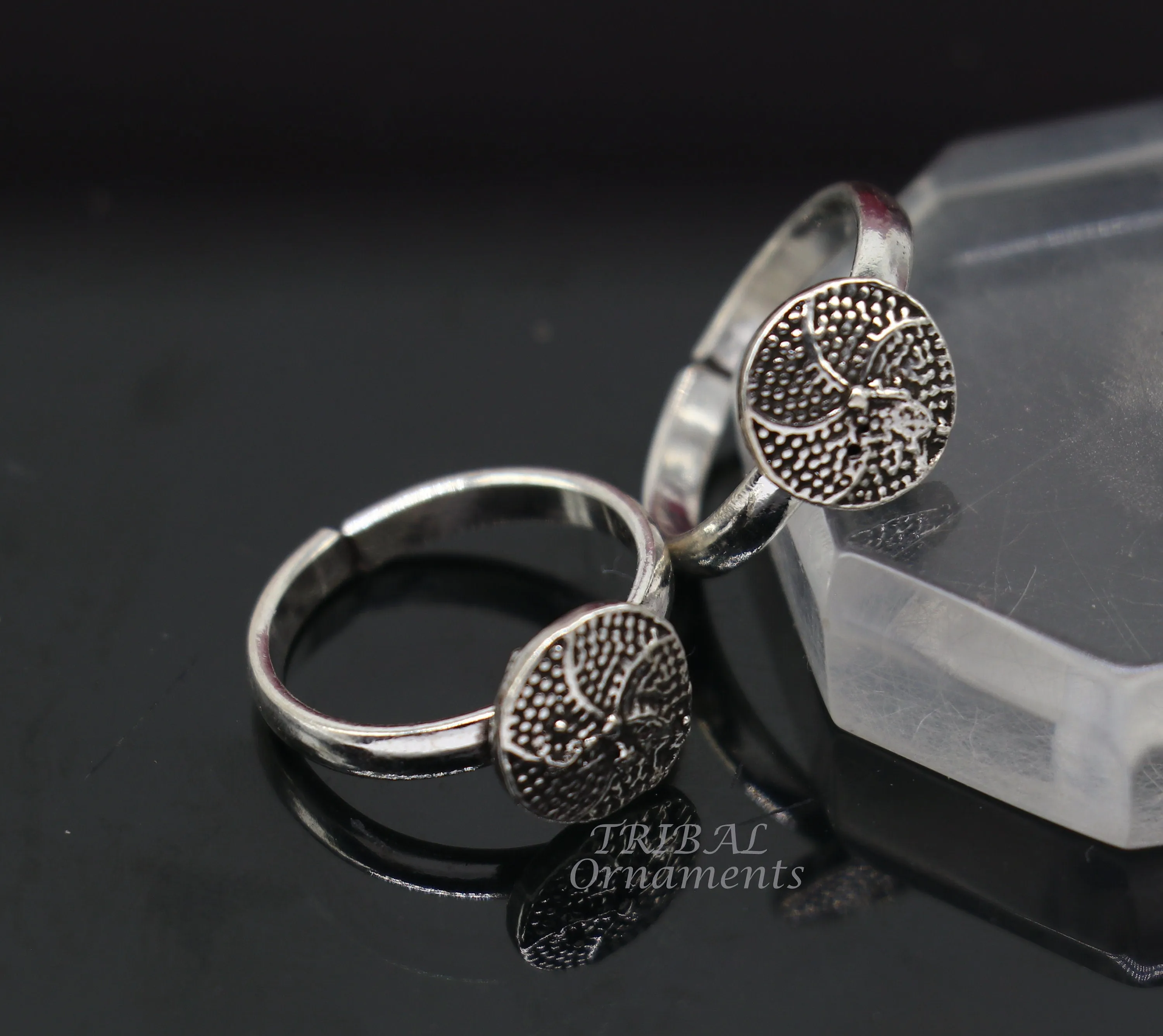 925 sterling silver handmade fabulous heart design toe ring band tribal belly dance vintage style ethnic tribal brides jewelry ytr66