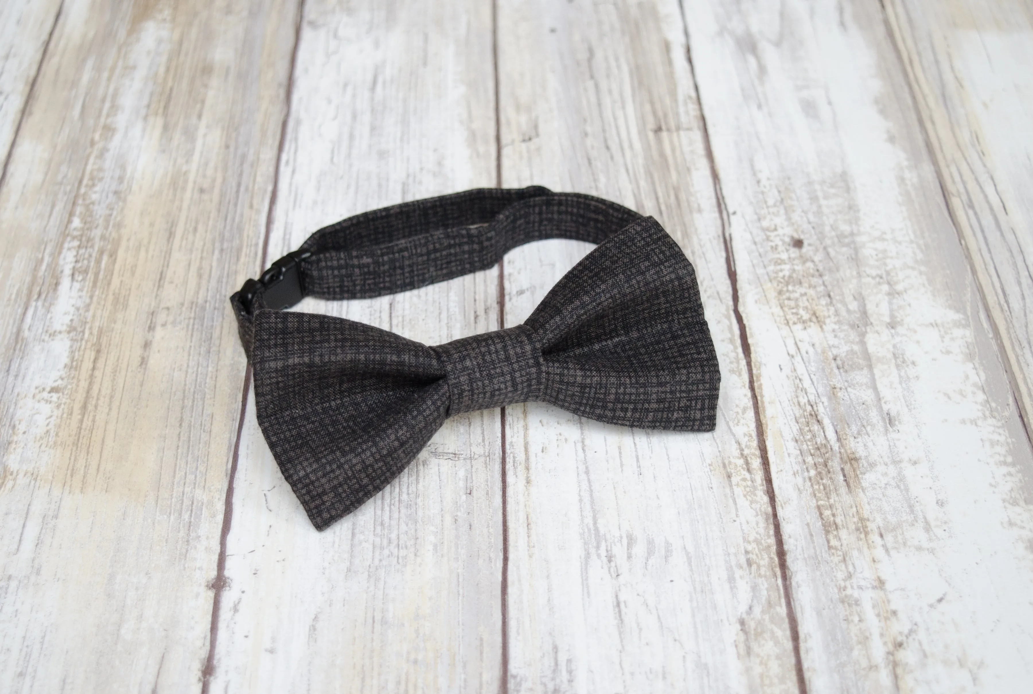 Black Retro Bow Tie and/or Suspenders