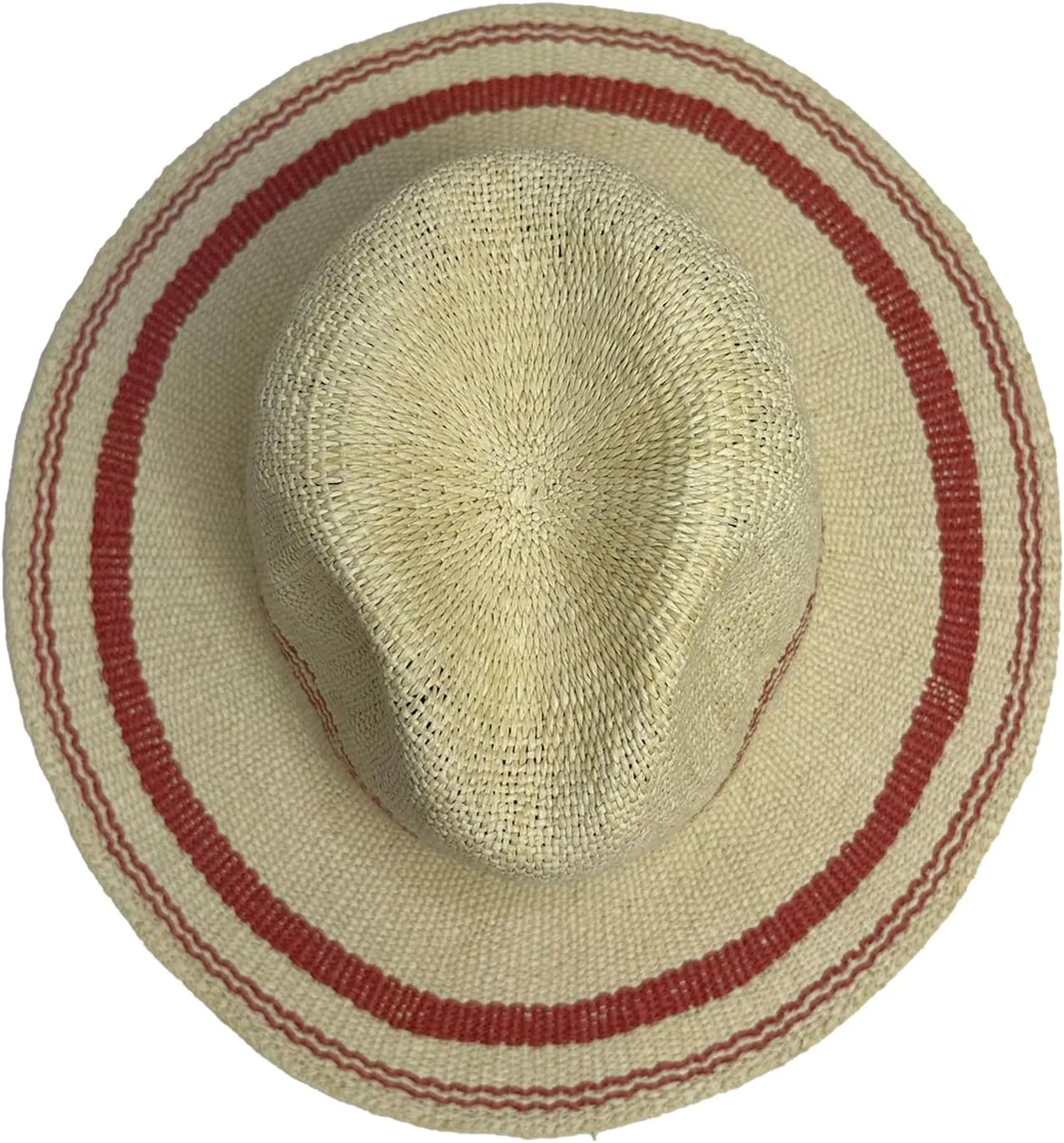 Broner Ladies Coastline Fedora Hat with Stripe Accent Patterns