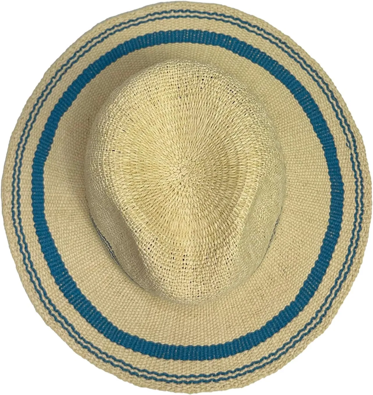 Broner Ladies Coastline Fedora Hat with Stripe Accent Patterns