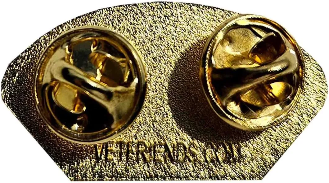 Combat Veteran Vietnam Service Ribbon Lapel Pin - 1.5 Inches