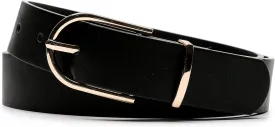 Earnda Women's Faux Leather Chic Belt for Ladies Jeans