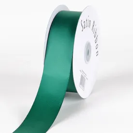 Forest Green - Satin Ribbon Single Face - ( W: 7/8 Inch | L: 100 Yards )