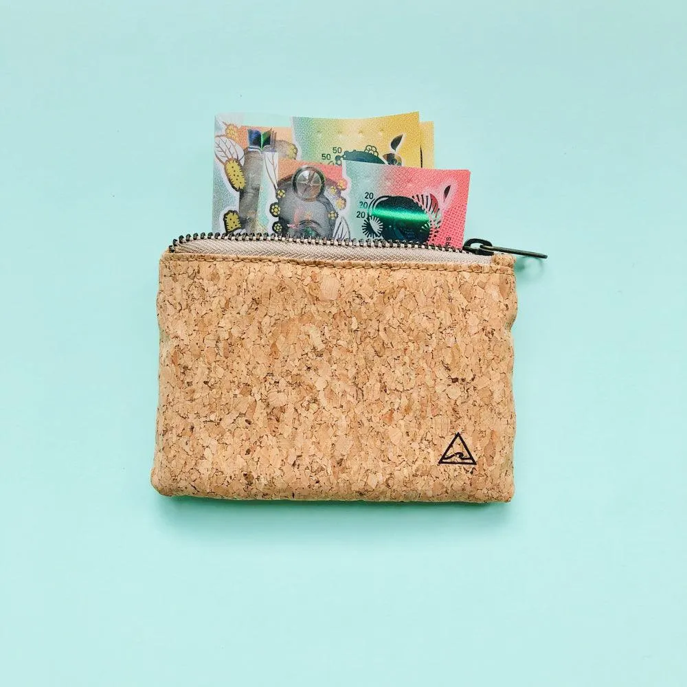 Gigi Cork Coin Pouch in Classic