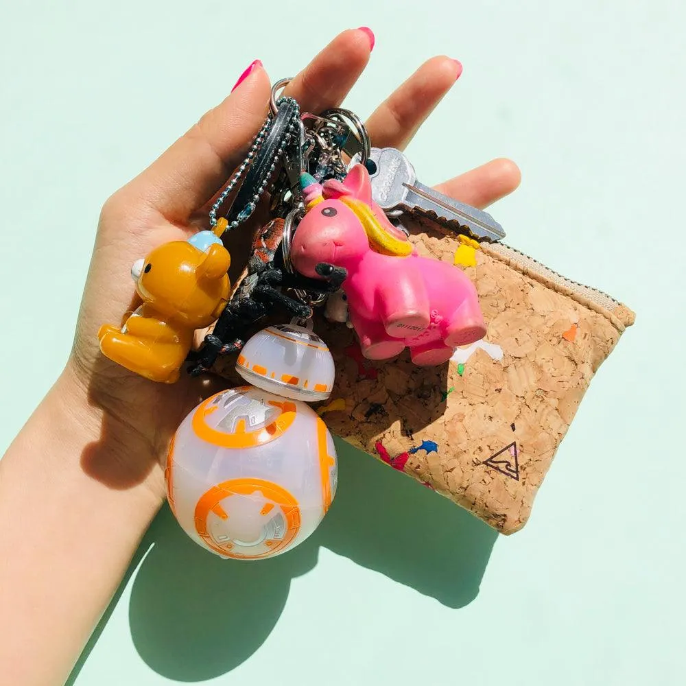 Gigi Cork Coin Pouch in Classic