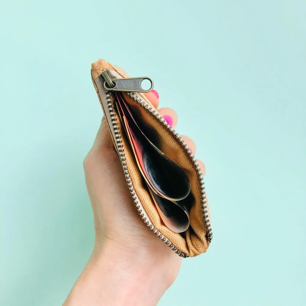 Gigi Cork Coin Pouch in Classic