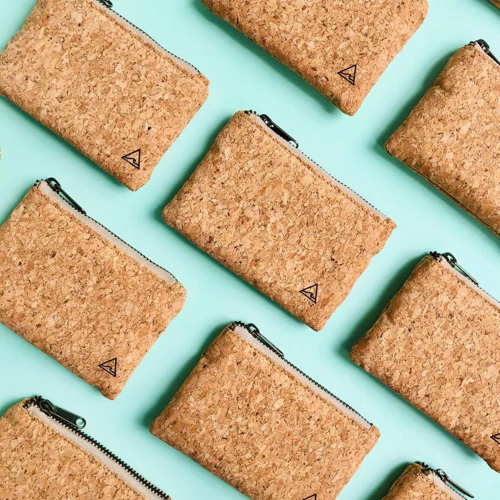 Gigi Cork Coin Pouch in Classic