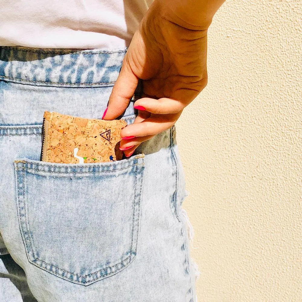 Gigi Cork Coin Pouch in Classic