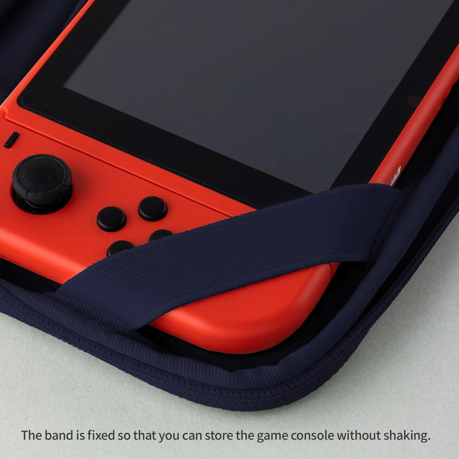 LIVEWORK Cordura Pocket Case Compatible with Nintendo Switch/OLED Pocket Video Game Console Padded Pouch Case - Made in Korea (NAVY, CORDURA)