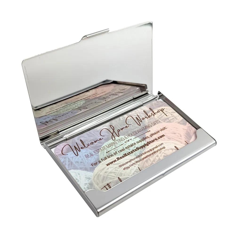 Metal Business Card Holder