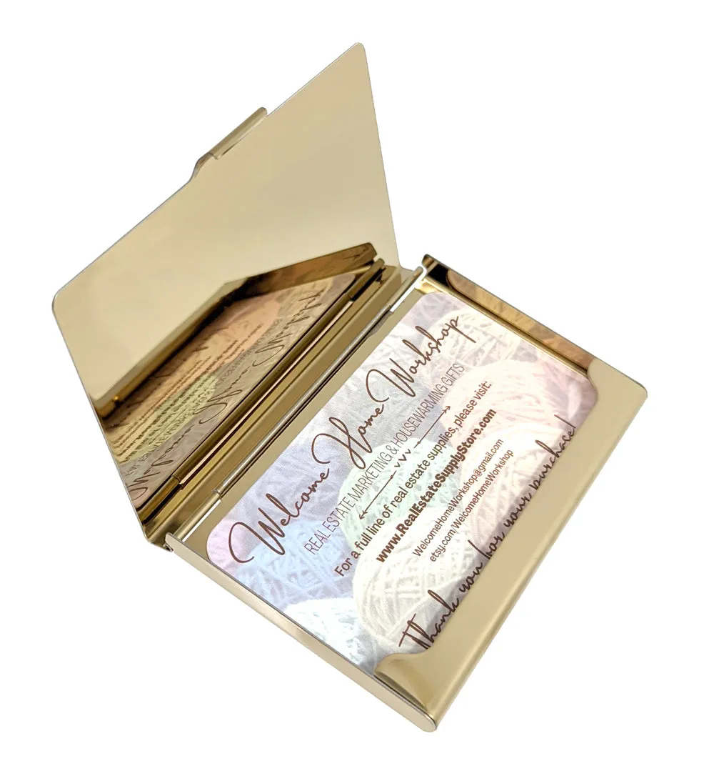 Metal Business Card Holder