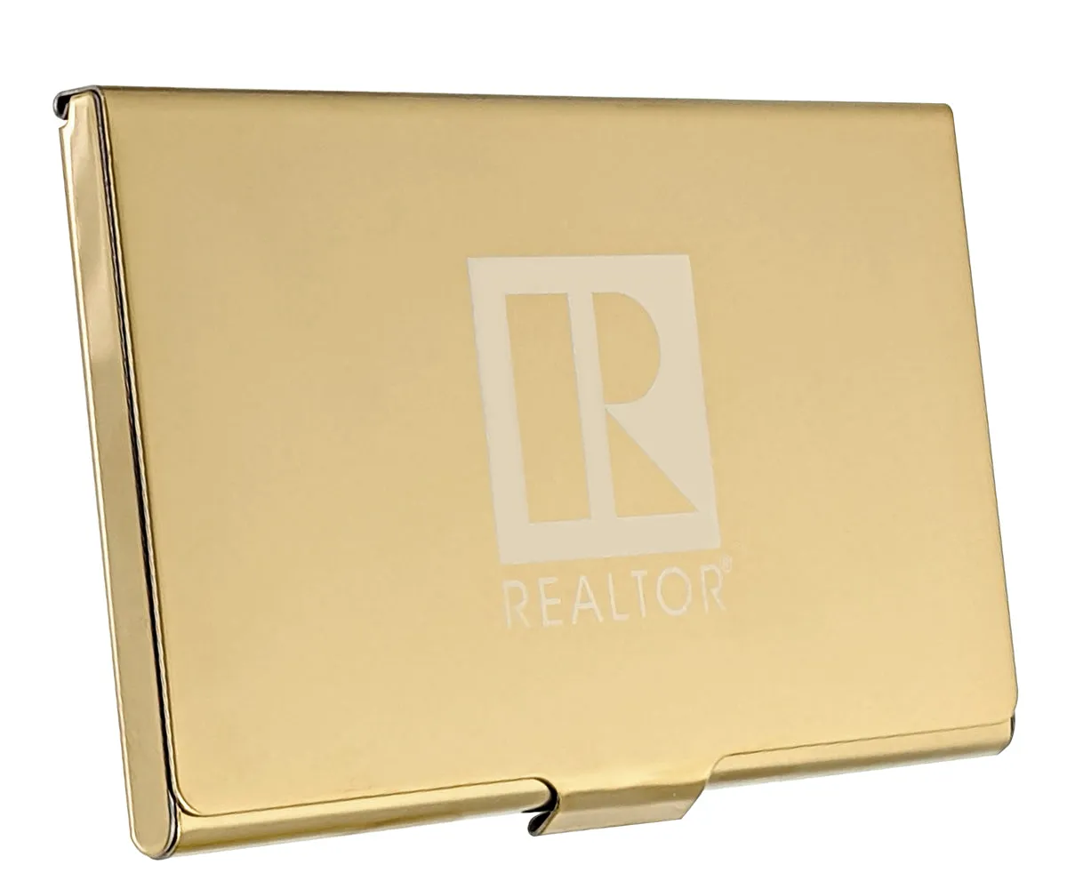 Metal Business Card Holder