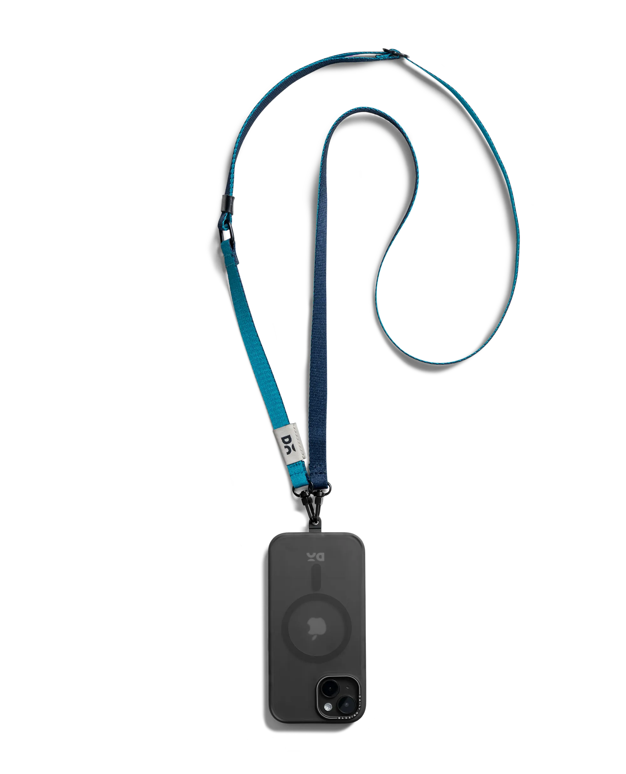 Navy-Sky Crossbody Phone Lanyard - Strap