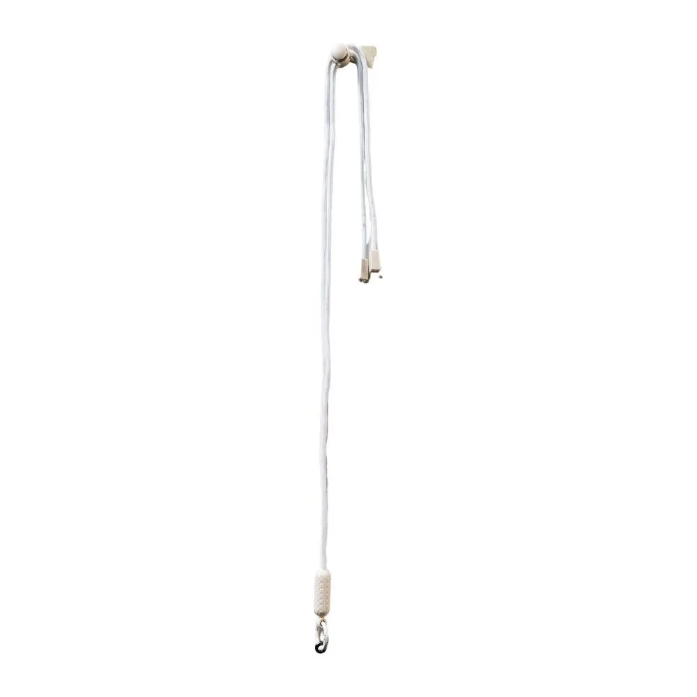 Pop Universal Phone Cord Holder White