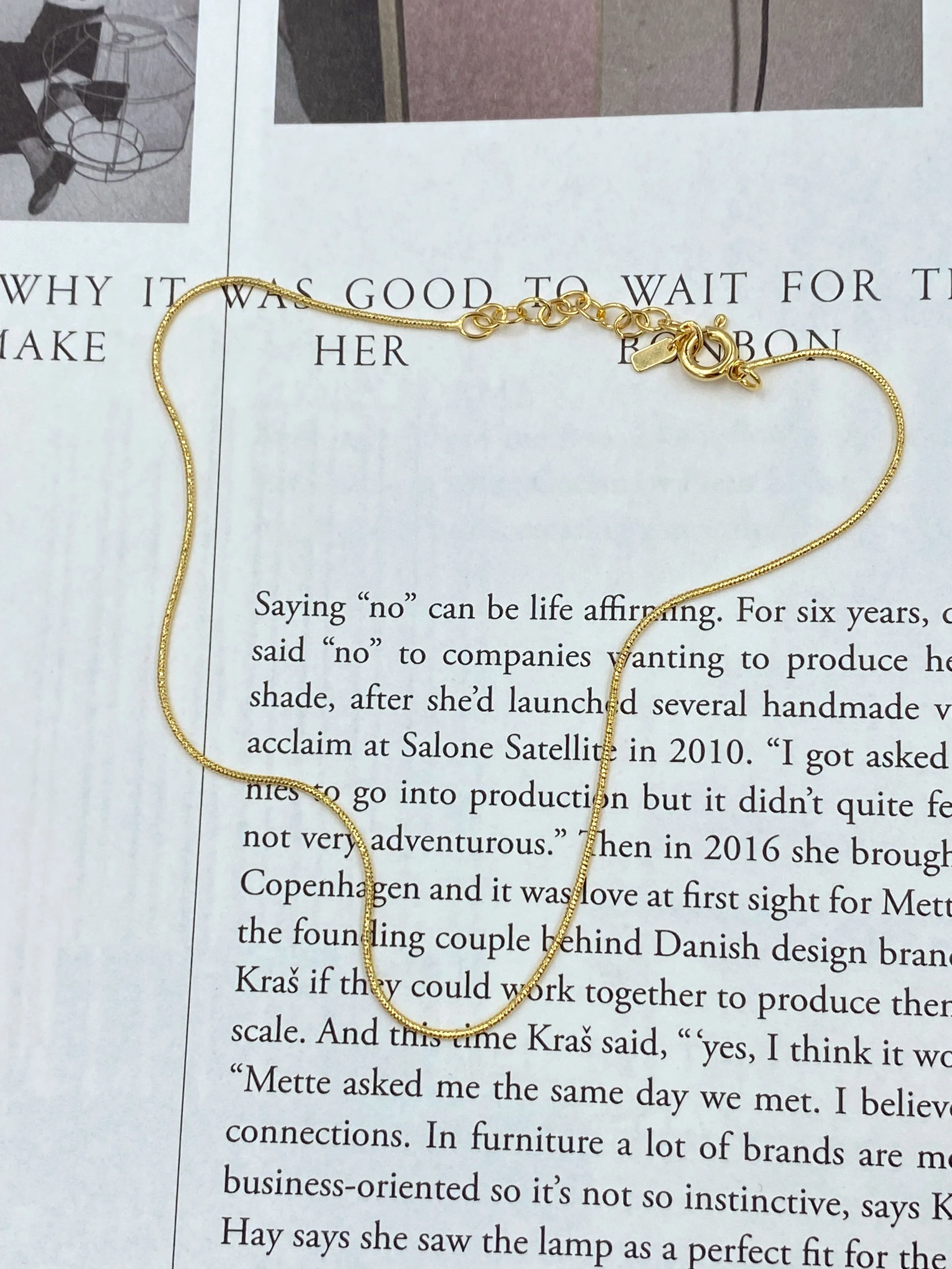 Slim Chain Anklet