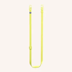 Slim Lanyard in Limoncello
