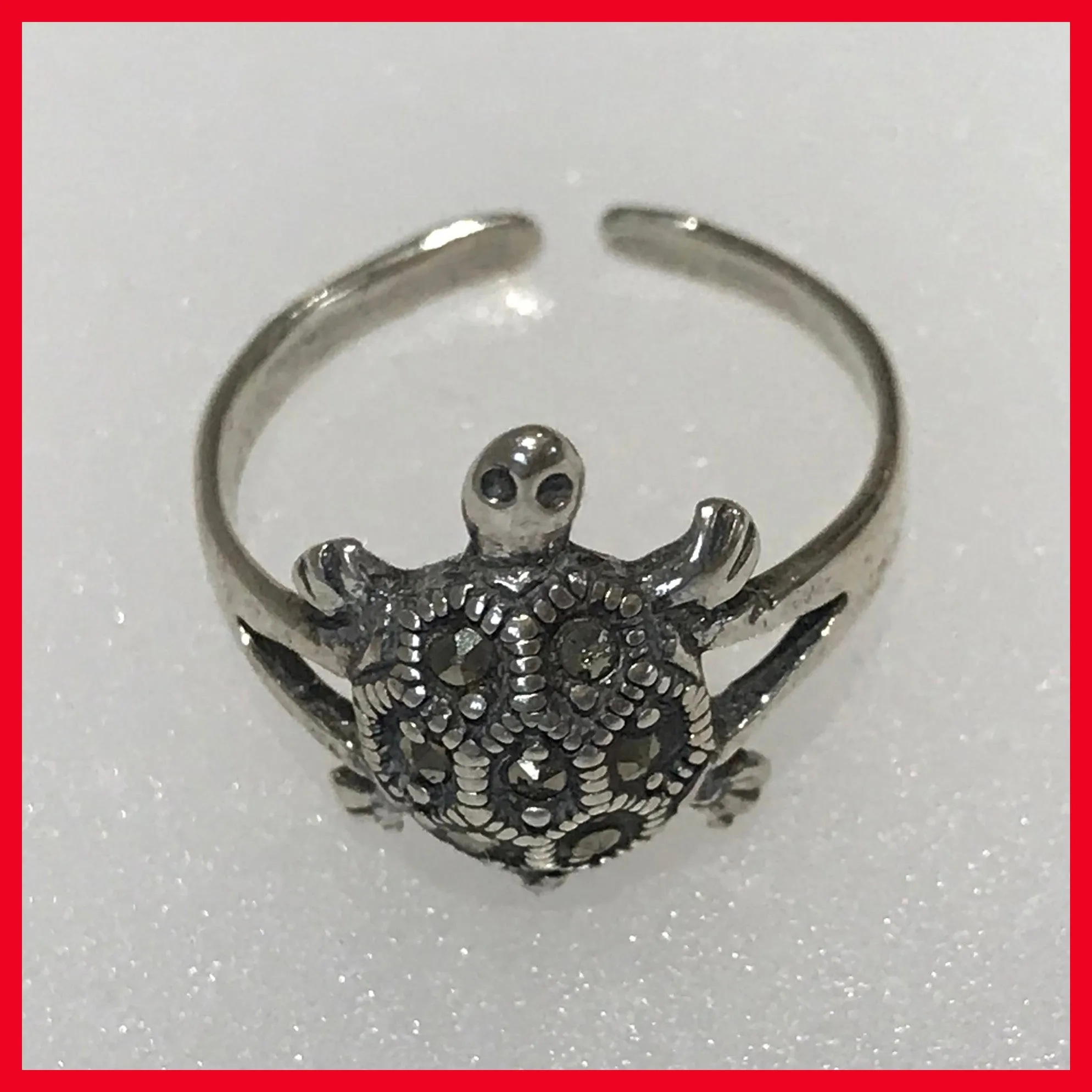 Turtle Toe Ring or Fingertip Ring