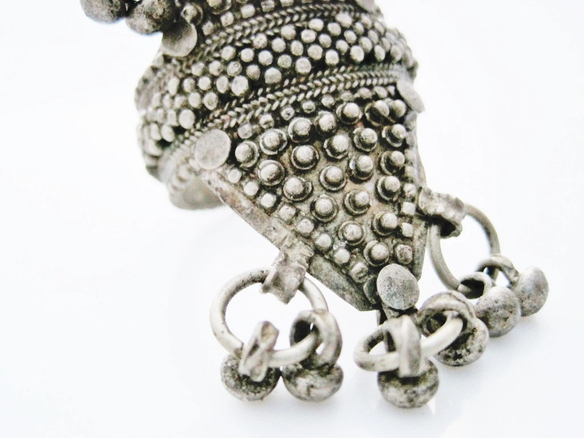 Vintage Bedouin Silver Yemeni Man Ring or Toe Ring