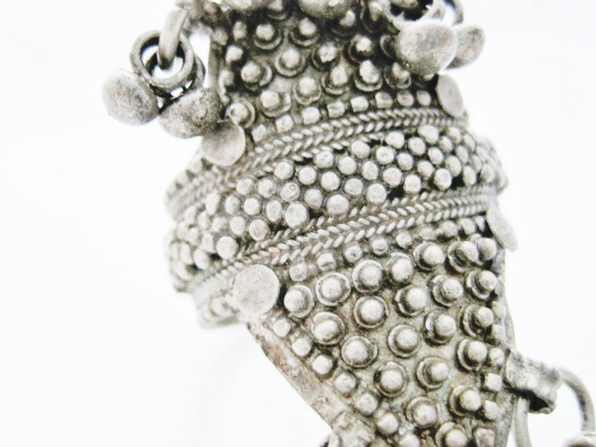 Vintage Bedouin Silver Yemeni Man Ring or Toe Ring