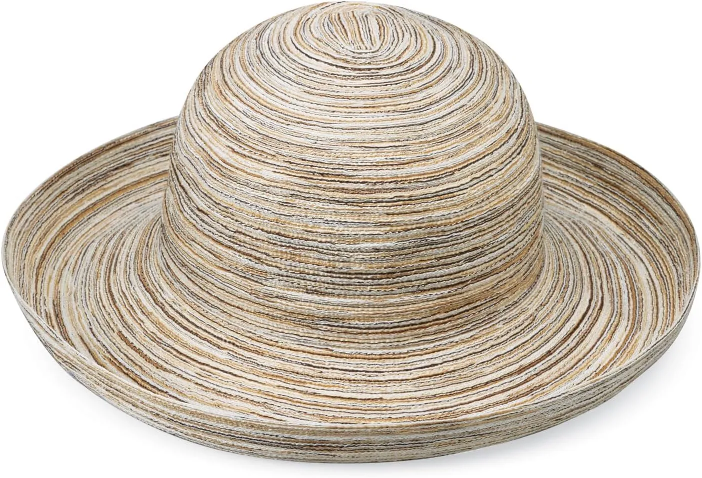 Wallaroo Hat Company Womens Sydney Sun Hat - UPF 30  Sun Protection, Packable, Adjustable, Medium - Beach, Travel, Wide Brim