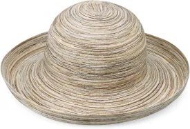 Wallaroo Hat Company Womens Sydney Sun Hat - UPF 30  Sun Protection, Packable, Adjustable, Medium - Beach, Travel, Wide Brim