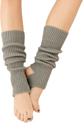 Women Ballet Leg warmers Knitted Stirrup Leg Warmers for women Winter Extra Soft long legwarmers for Yoga Dance